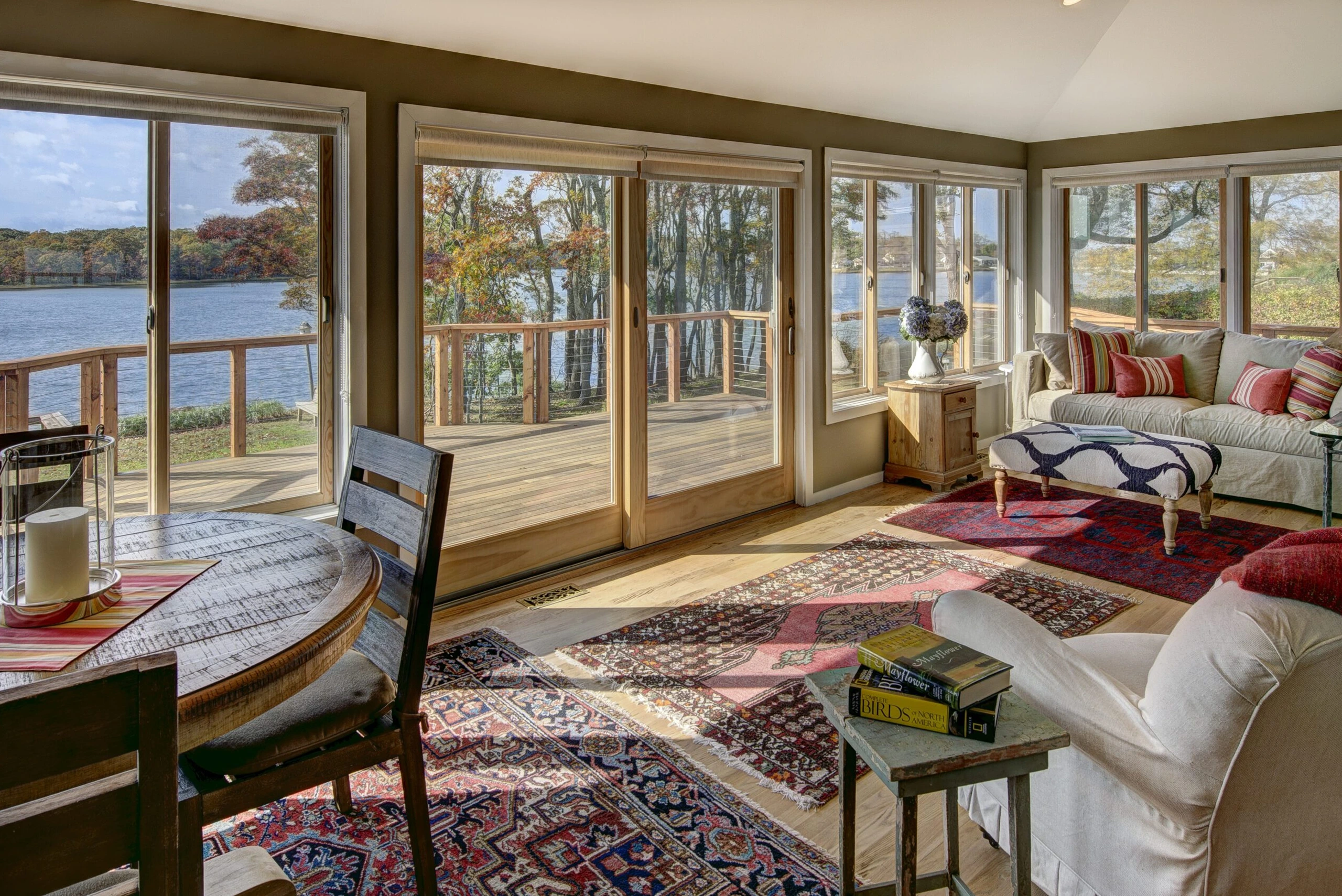 Waterfront living space