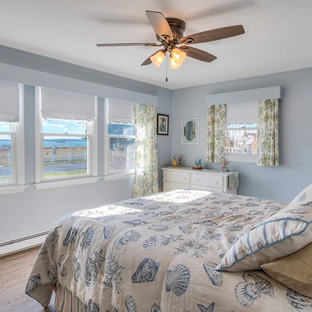 Cozy reading nook