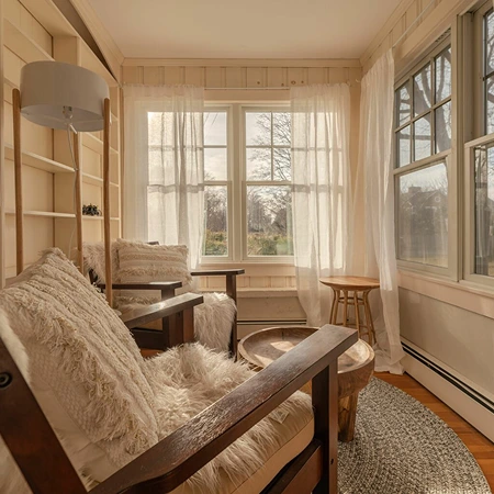 Minimalist open interior