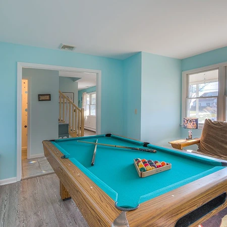 Bright open layout