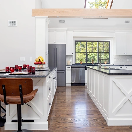 Modern farmhouse entry